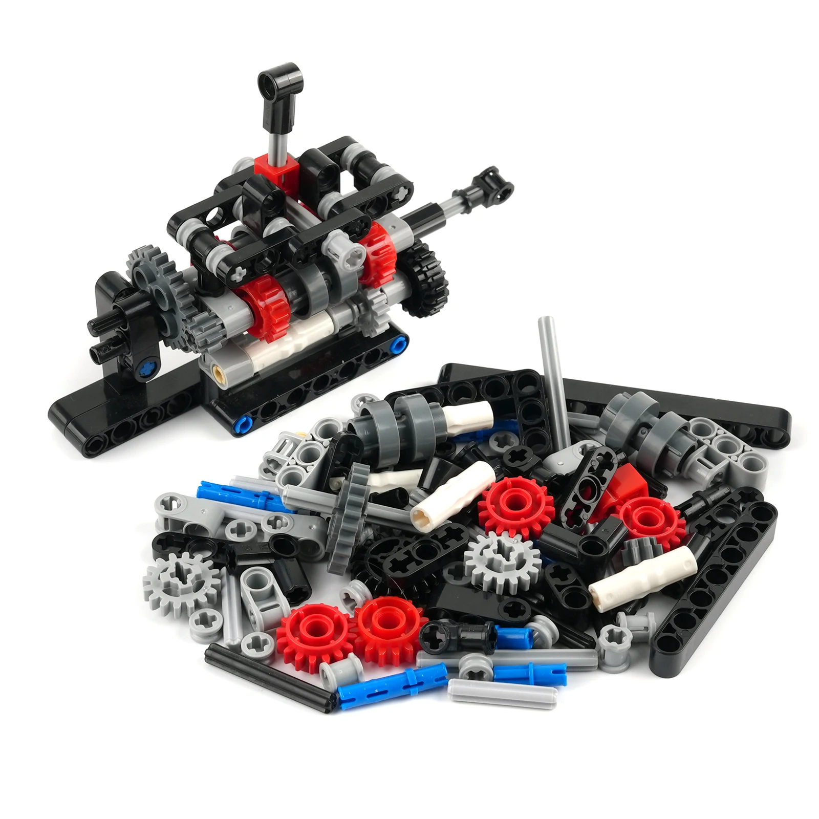 Model Kit Ikaruga - 4-Speed Manual Gearbox Building Blocks Kit