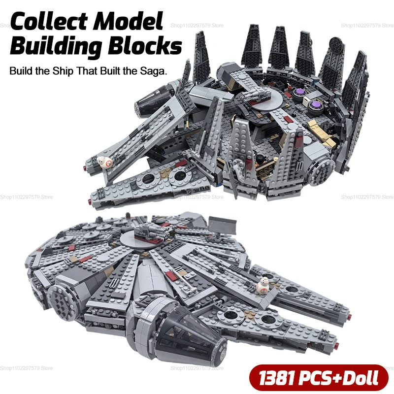 Model Kit Ikaruga - 2026 New Advanced Spaceship Building Blocks