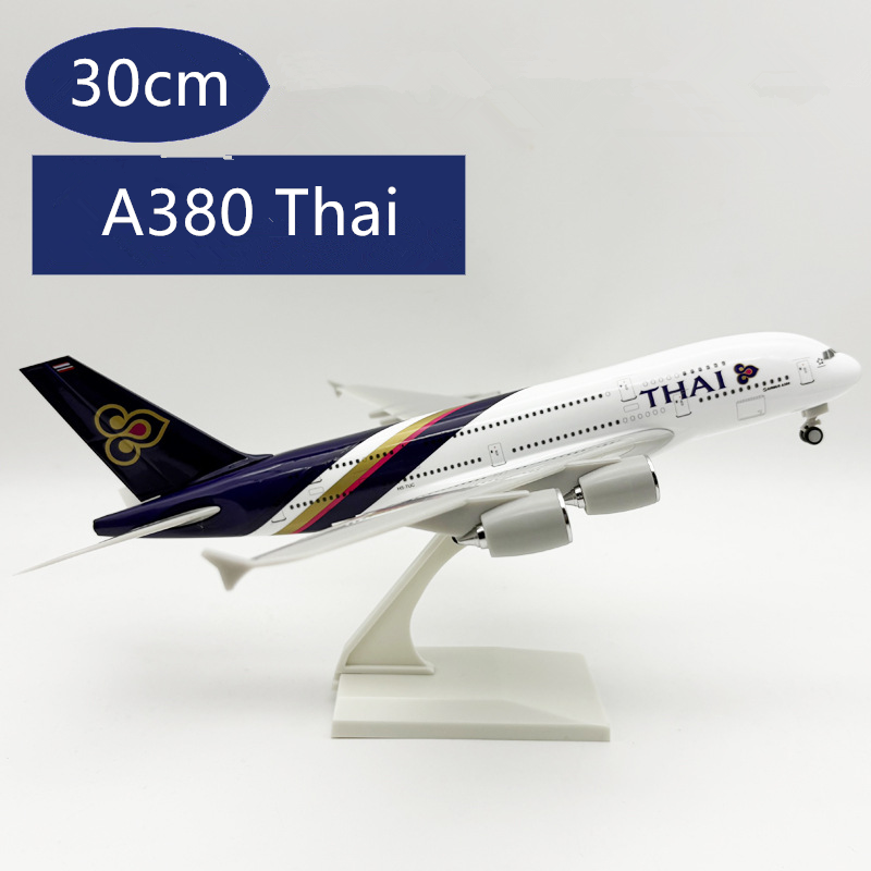 Model Kit Resin - 1/240 Scale Thai A380 Airplane Model