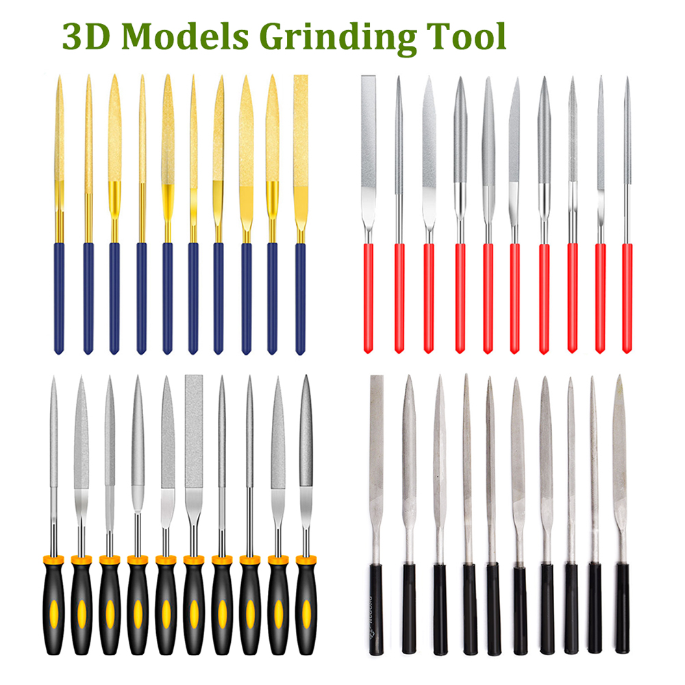 Model Kit Cutter - Engraving Grinding File Needle Deburring Kit