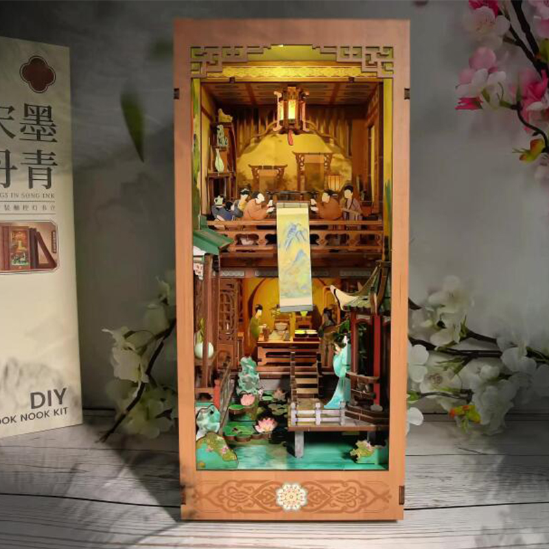 Model Kit Glue - DIY Wooden Book Nook Shelf Insert