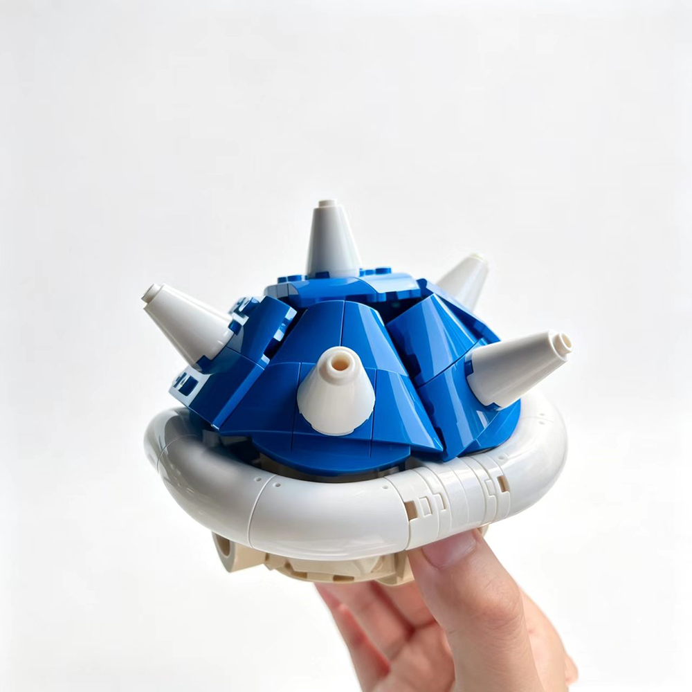 Model Kit Ikaruga - 234PCS Spiked Shell Creature Building Blocks