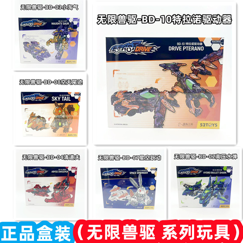 Model Kit Lizard - 52TOYS Original Model Kit BEASTDRIVE CYCLOPS