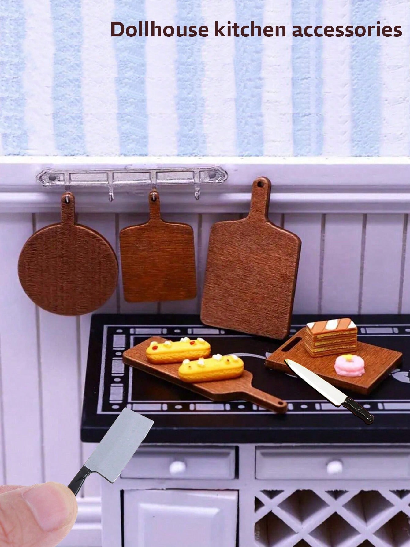 Dollhouse Mini Kitchen Set Cut - огляд і ціна Model Kit Cutter