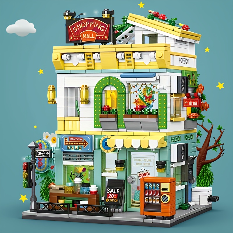 Town Life Streetscape Supermar - огляд і ціна Model Kit Ikaruga
