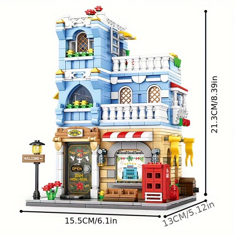 Town Life Streetscape Supermar - огляд і ціна Model Kit Ikaruga