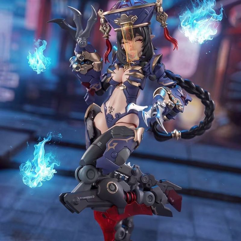 New 1/12 Hemoxian Medetar Echo - огляд і ціна Model Kit Zombie Girl