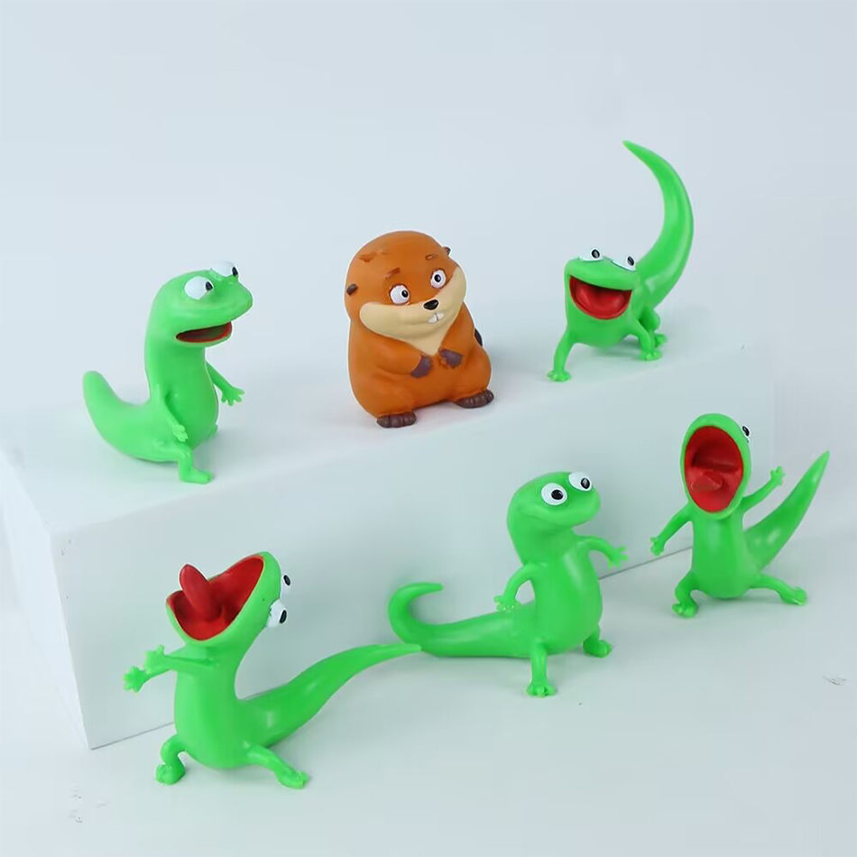 Green Lizard TOM Hoppers Anime - огляд і ціна Model Kit Lizard