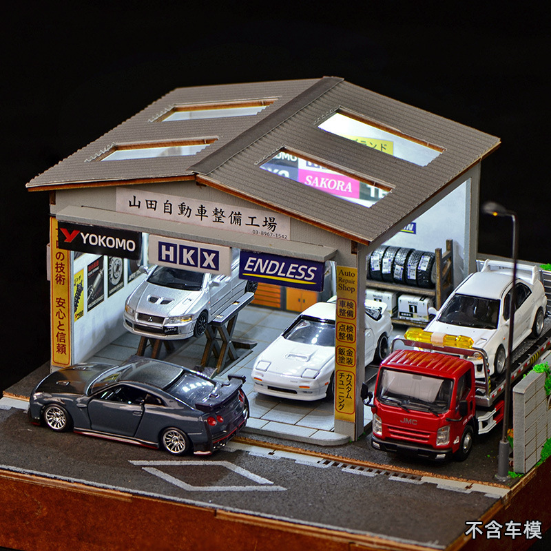 1:64 Scale DIY Auto Repair Sho - огляд і ціна Model Kit Cars