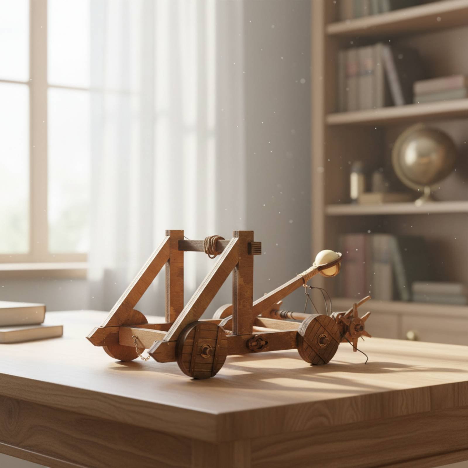 Twisting Siege Engine Assembly - огляд і ціна Model Kit Wood
