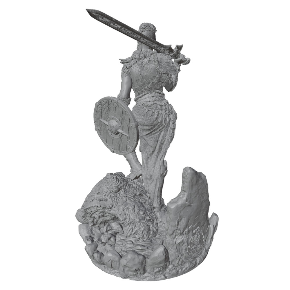 75mm --250mm Female Warrior Re - огляд і ціна Model Kit Resin
