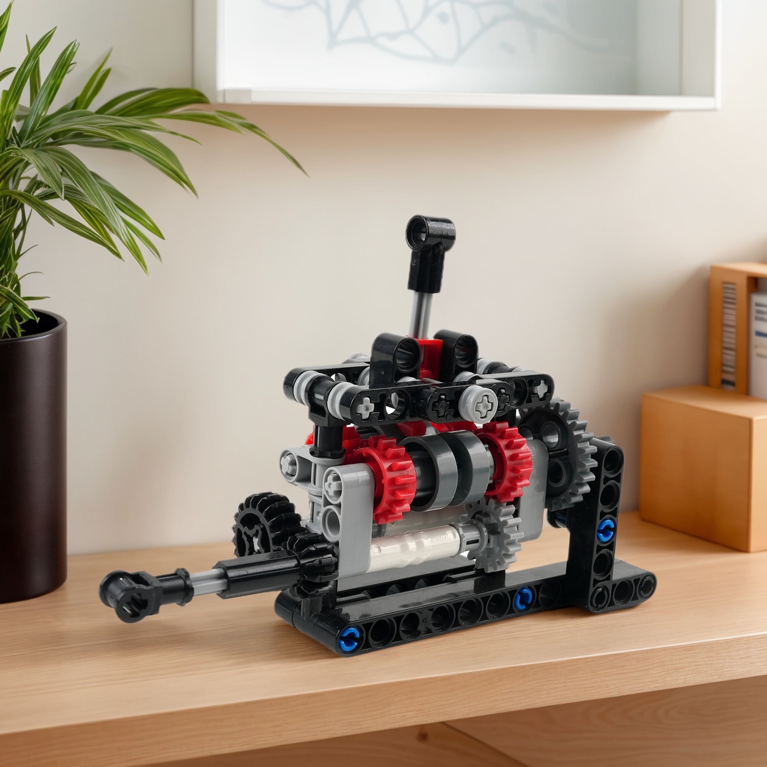 4-Speed Manual Gearbox Buildin - огляд і ціна Model Kit Ikaruga