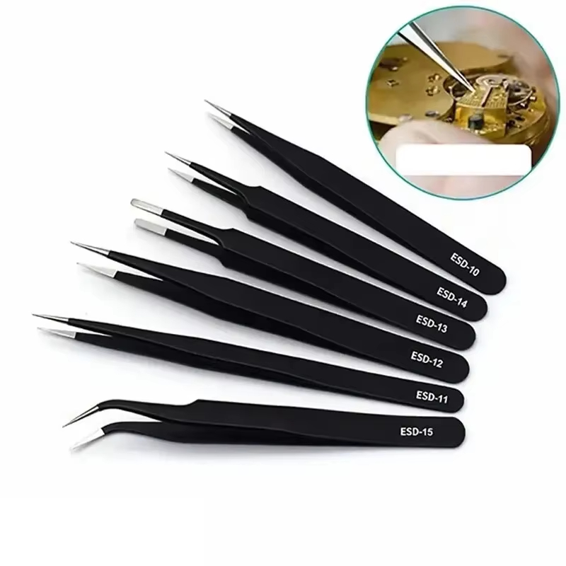 Precision Tweezers Set ESD Ant - огляд і ціна Model Kit Nipper