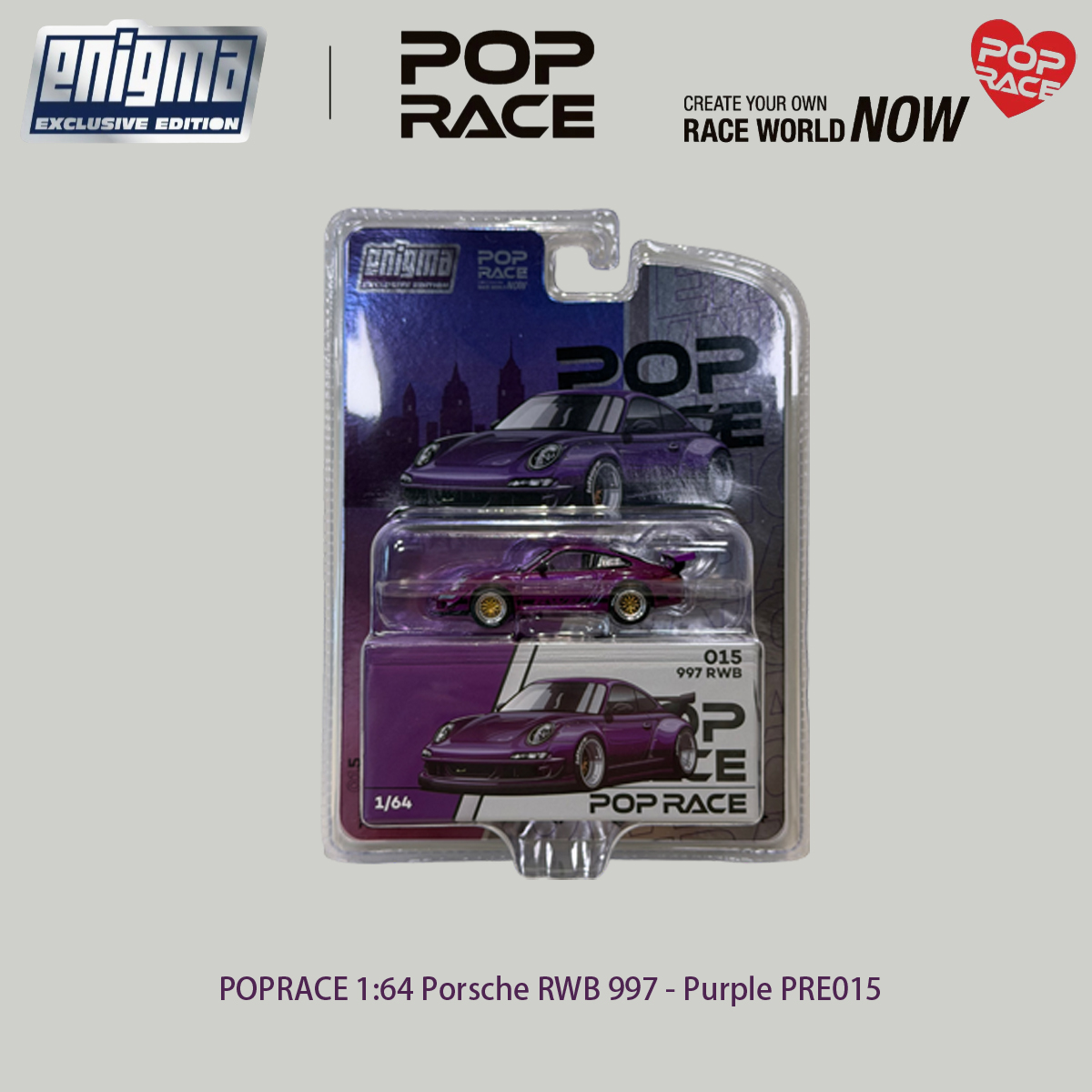 POP RACE 1:64 Blister Pack Set - огляд і ціна Model Kit Cars