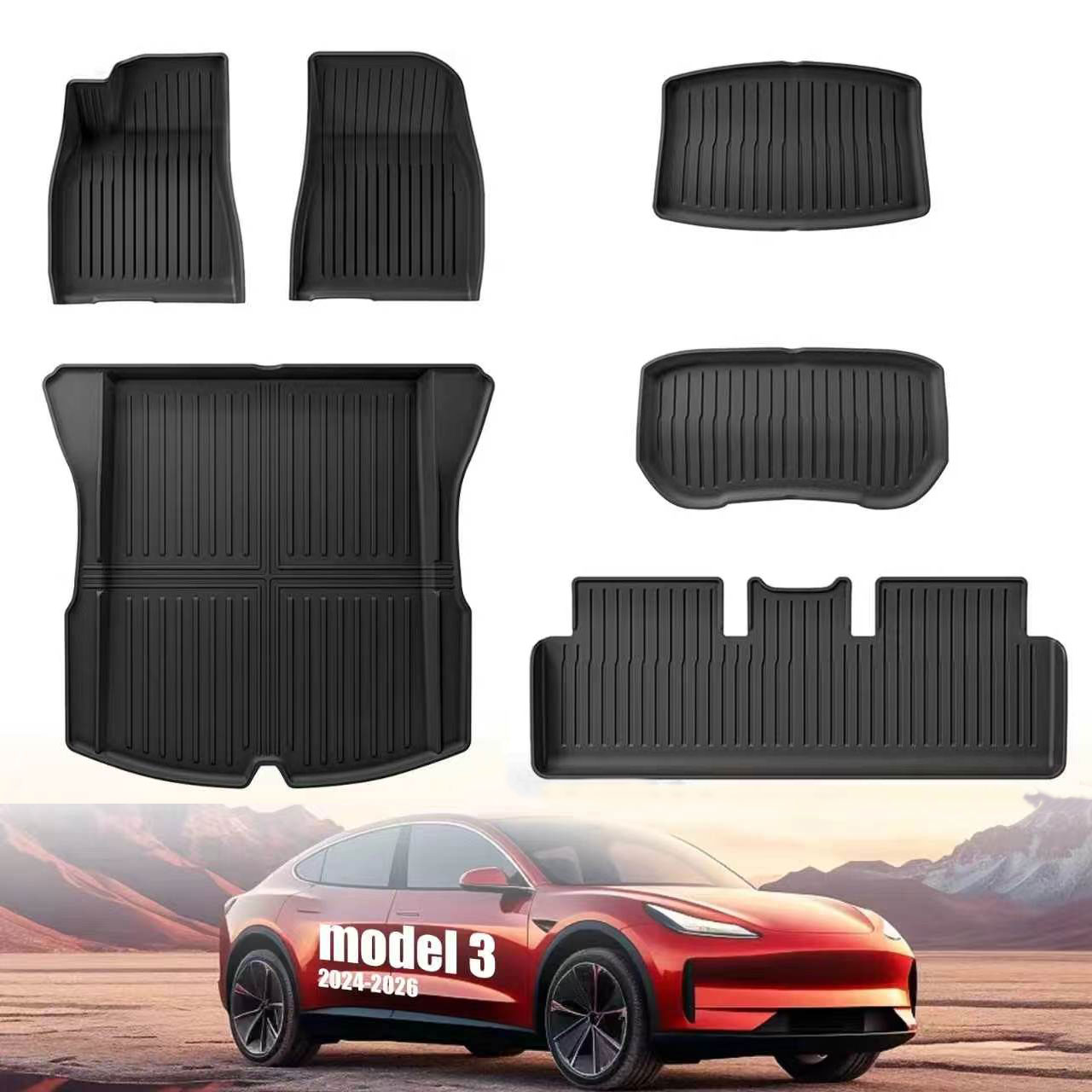 For 2024‑2026 Model 3 Highland - огляд і ціна Model Kit Cars