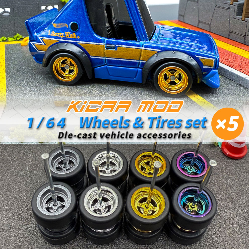 1/64 Model Detachable Wheels R - огляд і ціна Model Kit Cars