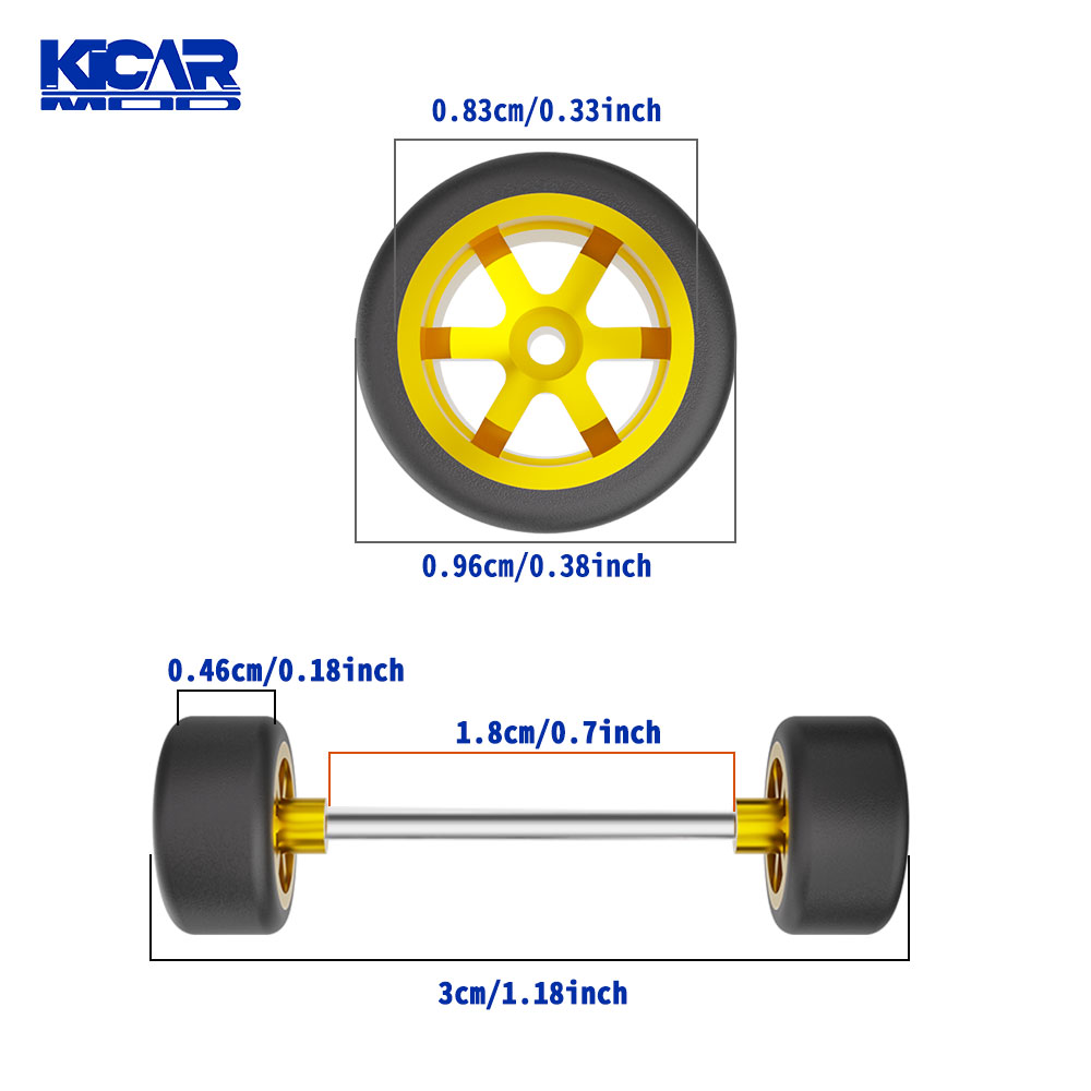 1/64 Model Detachable Wheels R - огляд і ціна Model Kit Cars