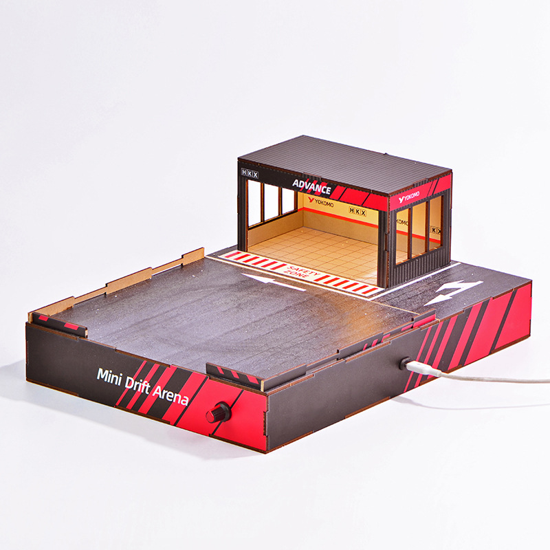 1:64 Scale DIY Drift Track Dio - огляд і ціна Model Kit Cars