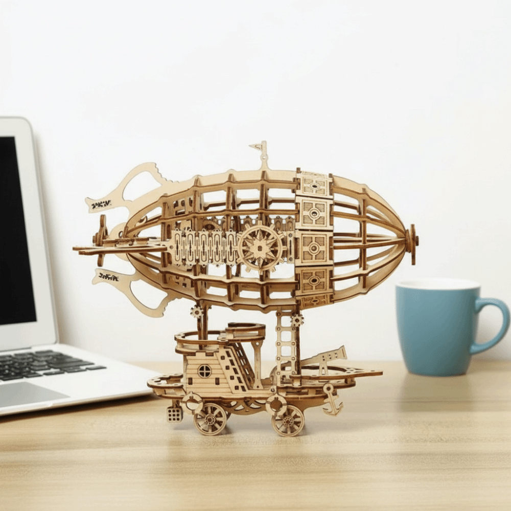 Wooden Construction Airship Mo - огляд і ціна Model Kit Wood