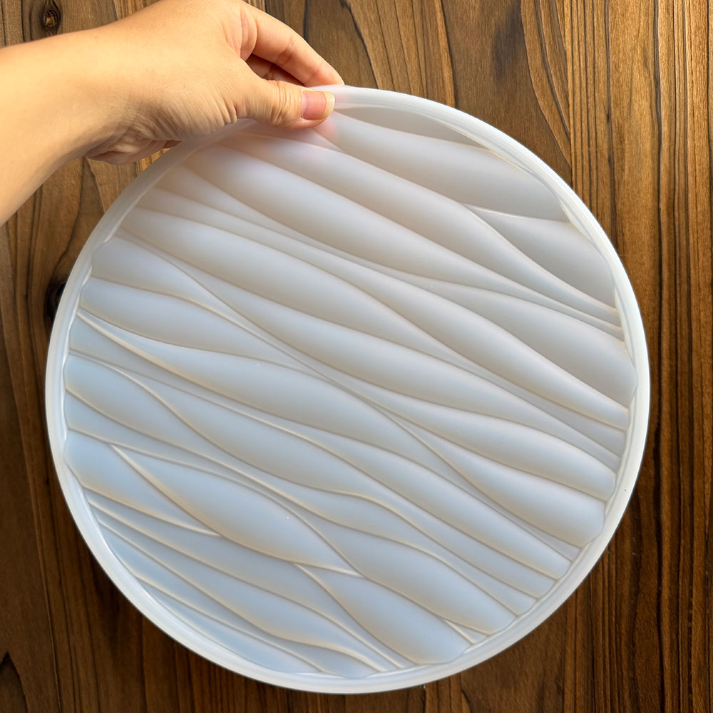 Large Round Tray Silicone Mold - огляд і ціна Model Kit Resin