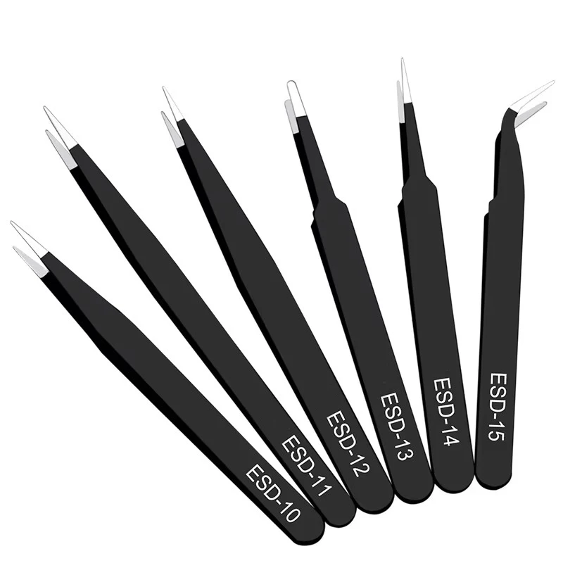 6pcs anti-static stainless ste - огляд і ціна Model Kit Nipper