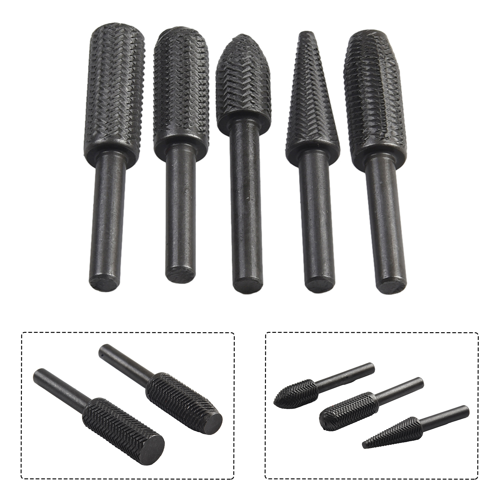 5Pcs Double Cut Rotary Rasp Fi - огляд і ціна Model Kit Cutter