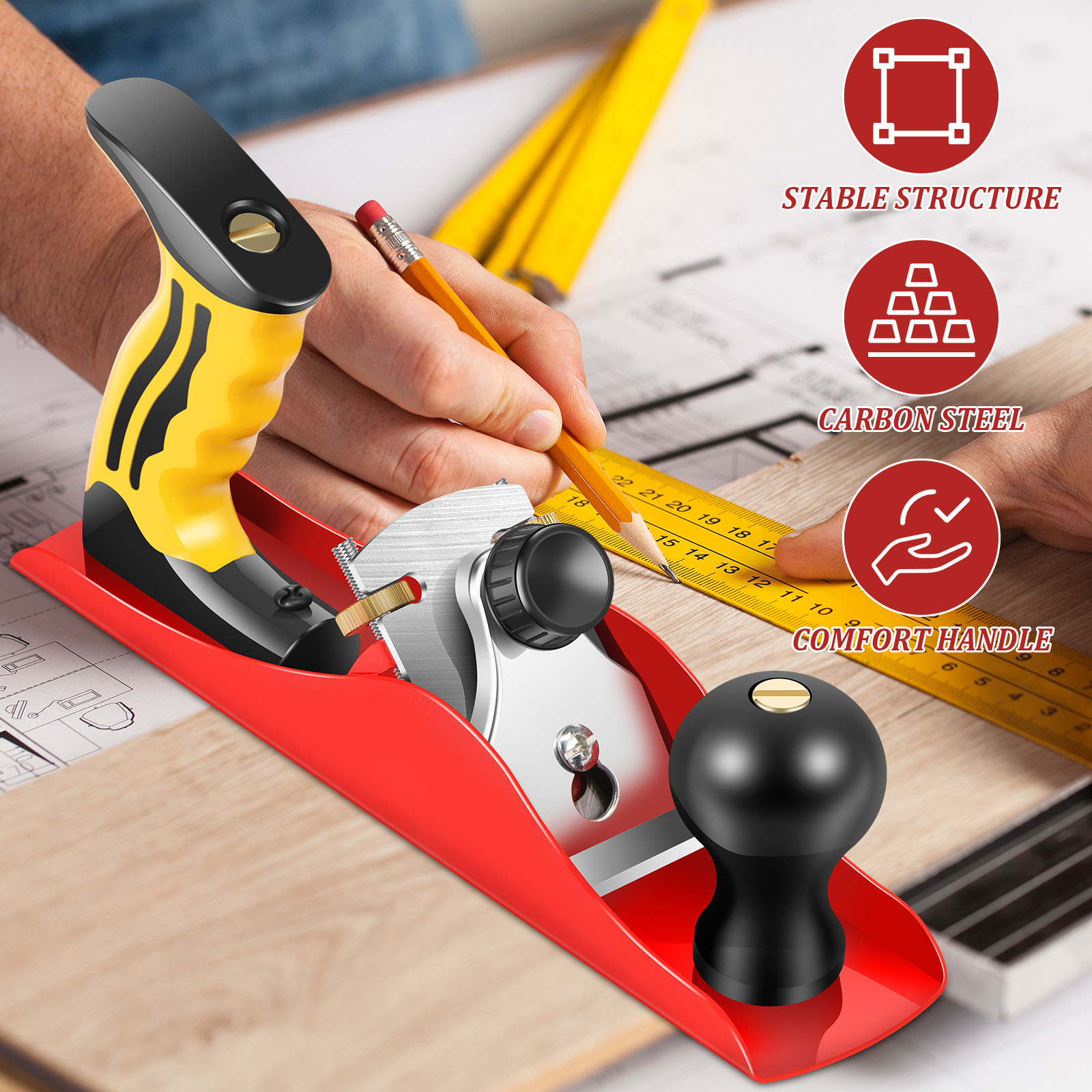 Wood Hand Planer Set Hand Tool - огляд і ціна Model Kit Cutter