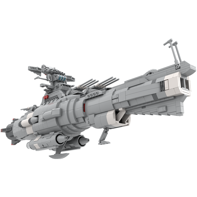 1347pcs MOC Space Battleship Y - огляд і ціна Model Kit Yamato Space