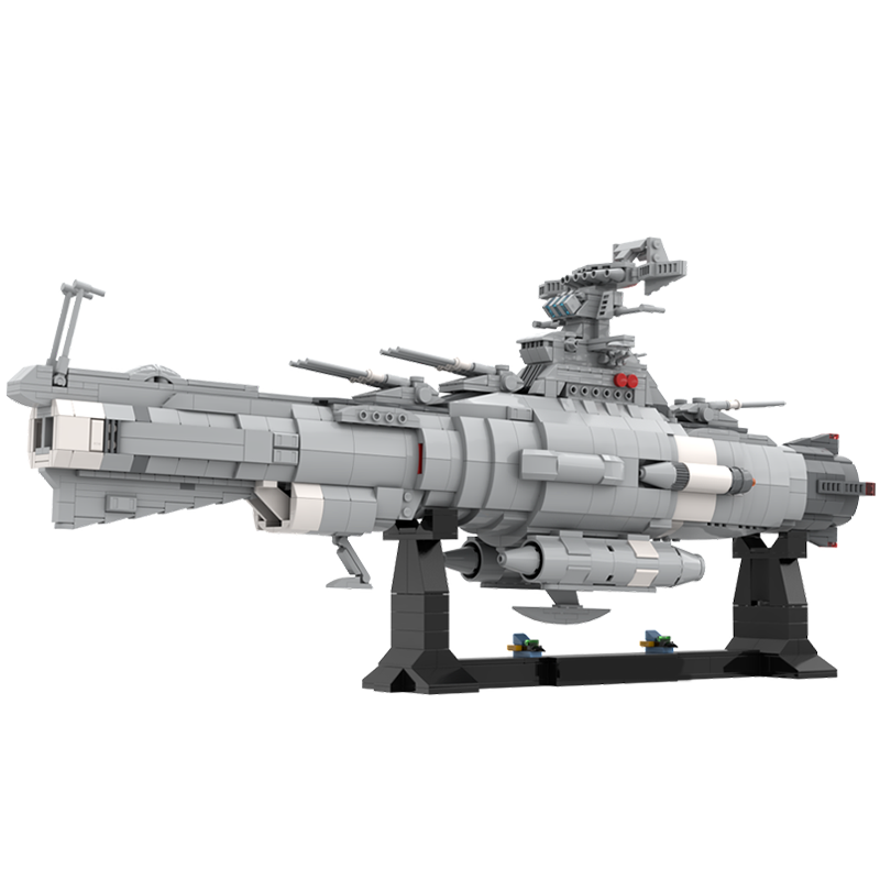 1347pcs MOC Space Battleship Y - огляд і ціна Model Kit Yamato Space