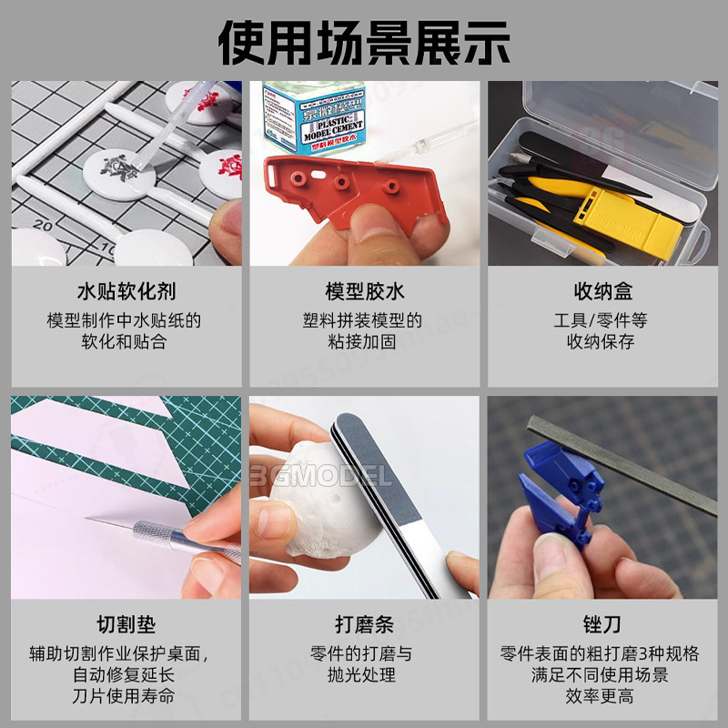 Model Building Tool Kit Sharp  - огляд і ціна Model Kit Nipper