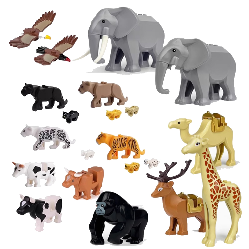 MOC City Animal Building Block - огляд і ціна Model Kit Lizard