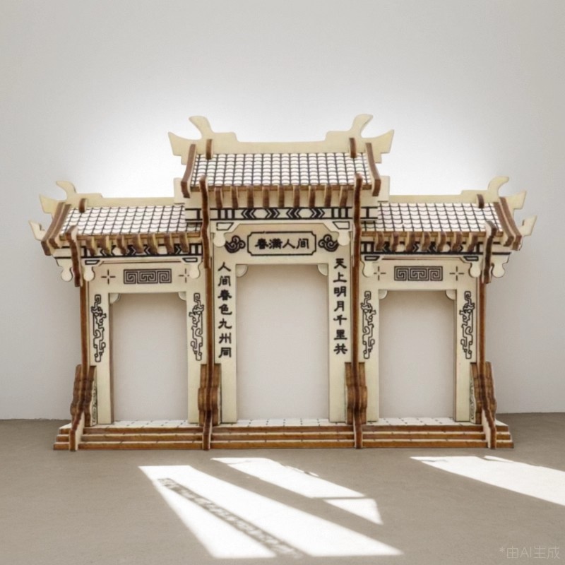 China Ancient Torii Road Memor - огляд і ціна Model Kit Yamato Space