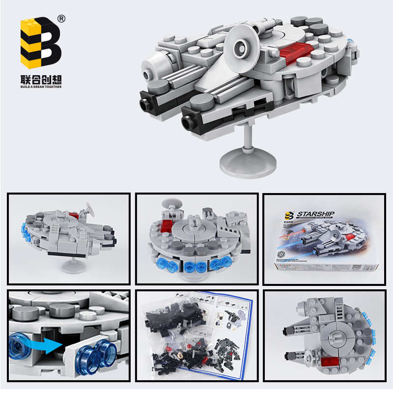 104PCS Star Plan Millennium Fa - огляд і ціна Model Kit Kyogre