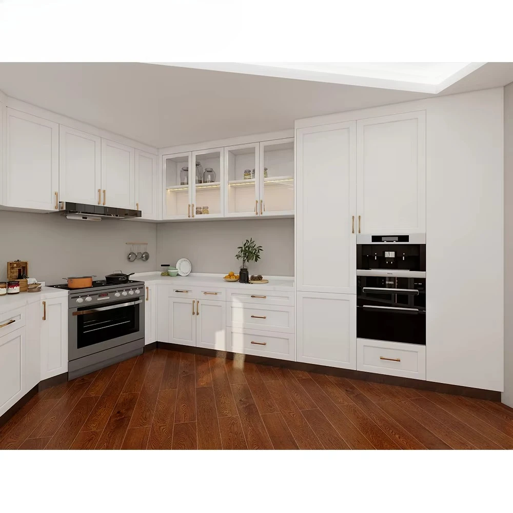 Full set of white cabinets mod - огляд і ціна Model Kitchen Set Aluminium