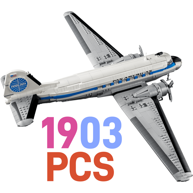 2026 new moc Douglas DC-3 airl - огляд і ціна Model Kit Ikaruga