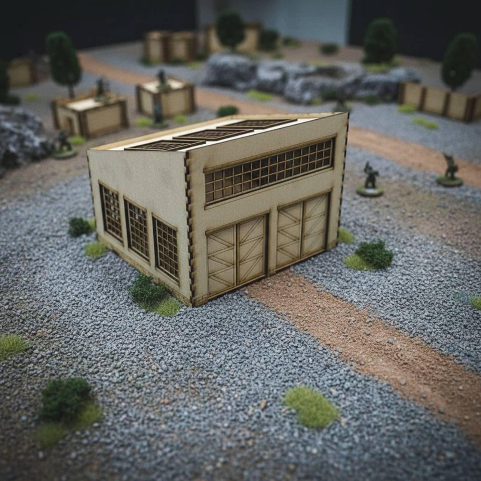 Wartime Vehicle Repair Factory - огляд і ціна Model Kit Wood