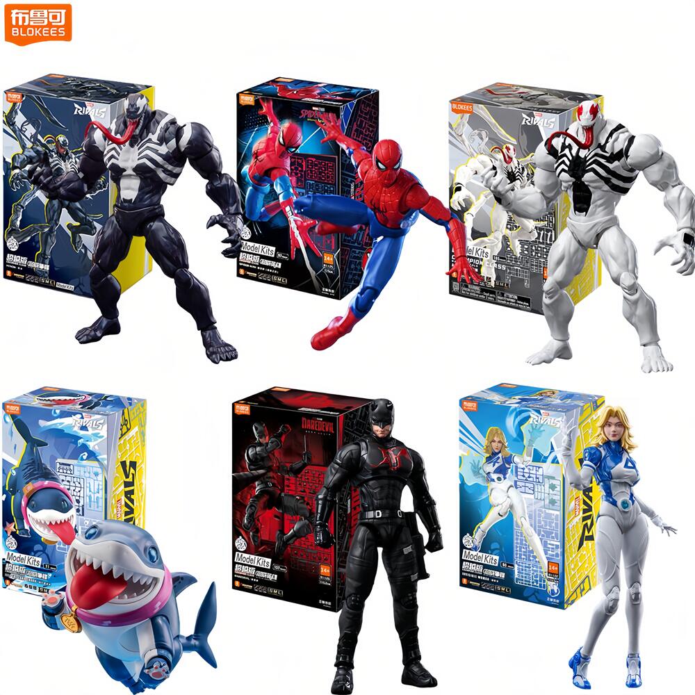 Blokees Spider Man Anti-Venom  - огляд і ціна Model Kit Zero Megaman