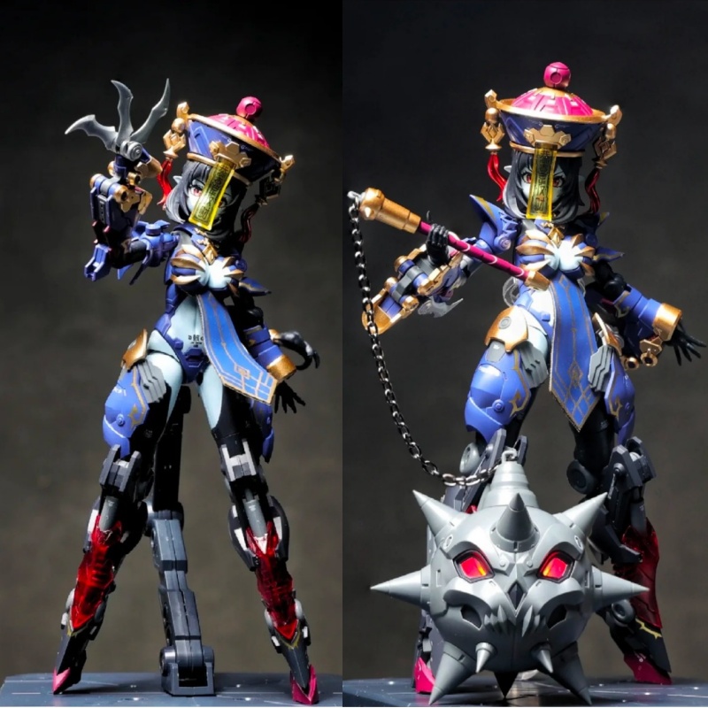 New Hemoxian Jiulian Reverbera - огляд і ціна Model Kit Zombie Girl