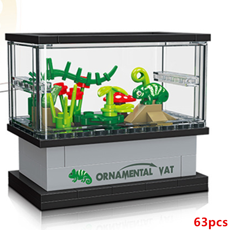 Turtle Lizard Lobster Clownfis - огляд і ціна Model Kit Lizard