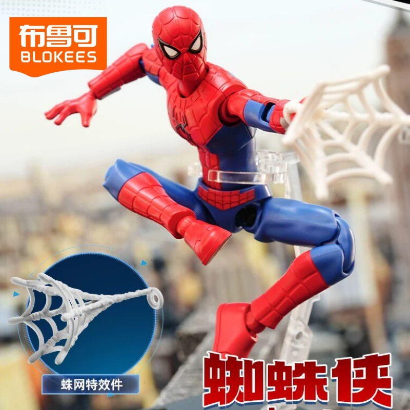 Blokees Genuine Spider Man Bli - огляд і ціна Model Kit Brands
