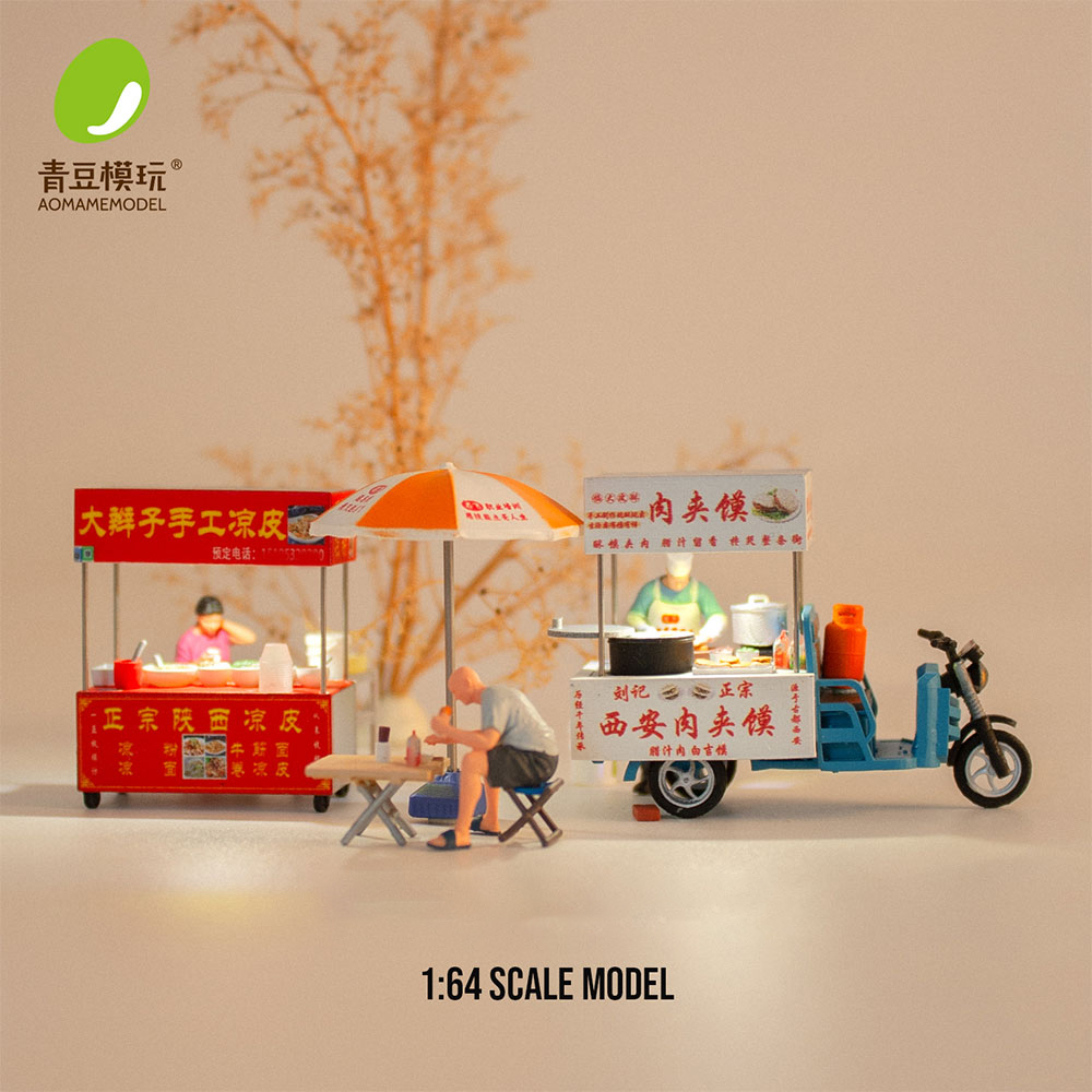 1/64 Night market s Model Kit- - огляд і ціна Model Kit Resin
