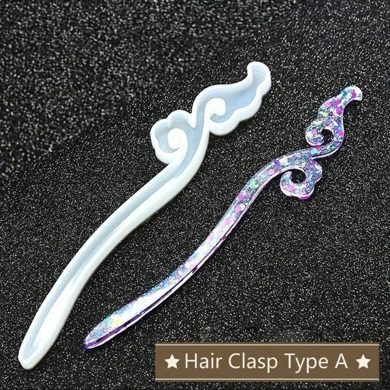 New Transparent Hairpin Silico - огляд і ціна Model Kit Resin
