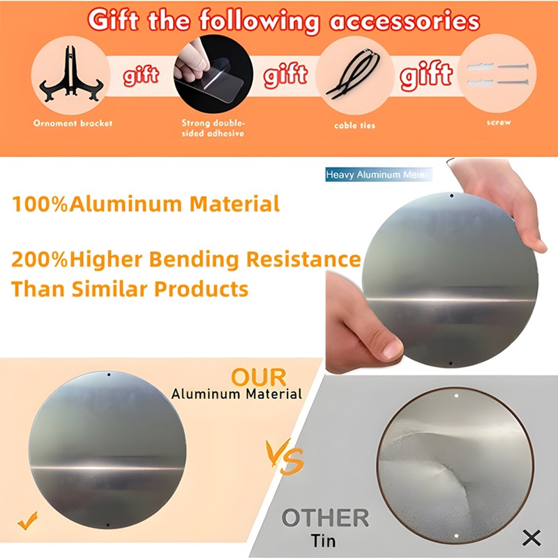 Round Metal Aluminum Sign, 2D  - огляд і ціна Model Kitchen Set Aluminium
