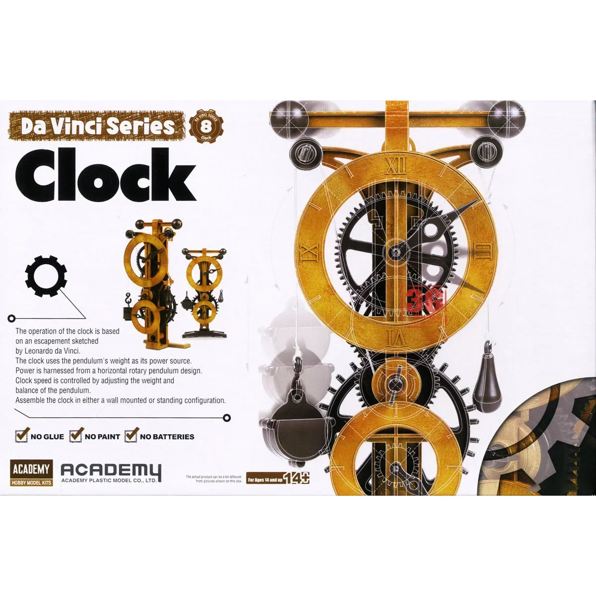 Academy Model  Da Vinci Scienc - огляд і ціна Model Kit Glue