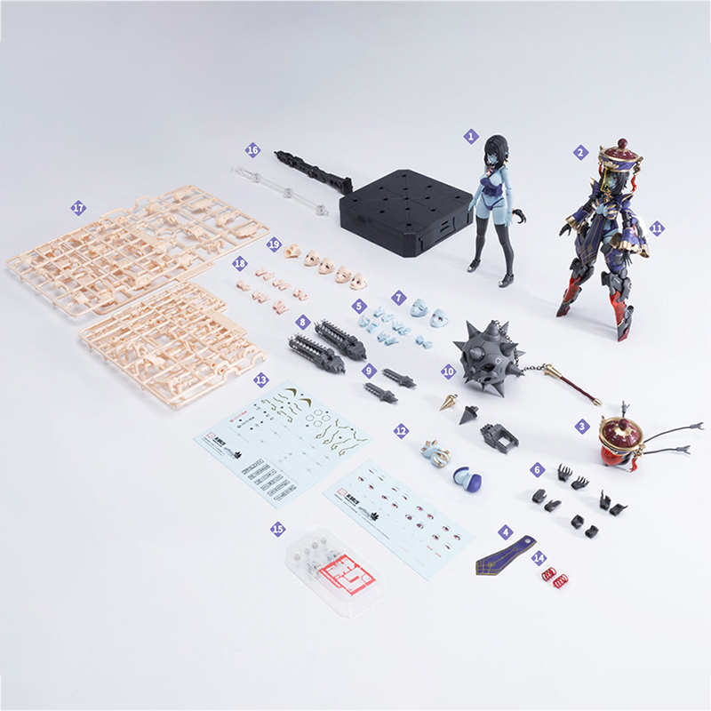 Hexa Gear Official – Metata Ec - огляд і ціна Model Kit Zombie Girl