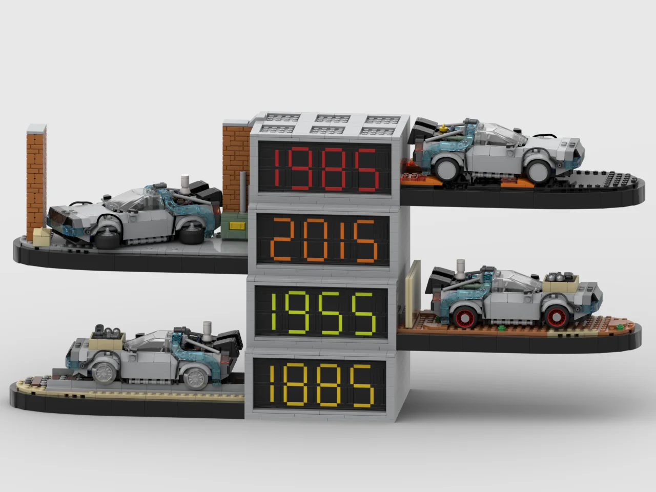 Moc Delorean Back To The Futur - огляд і ціна Model Kit Kyogre