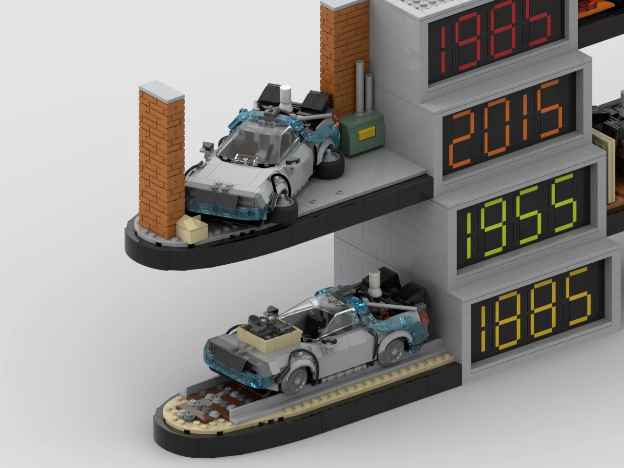 Moc Delorean Back To The Futur - огляд і ціна Model Kit Kyogre