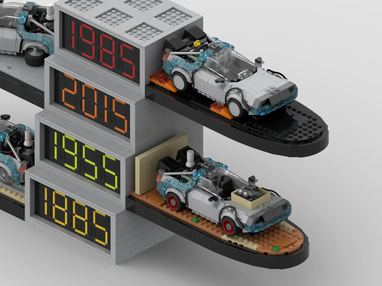 Moc Delorean Back To The Futur - огляд і ціна Model Kit Kyogre