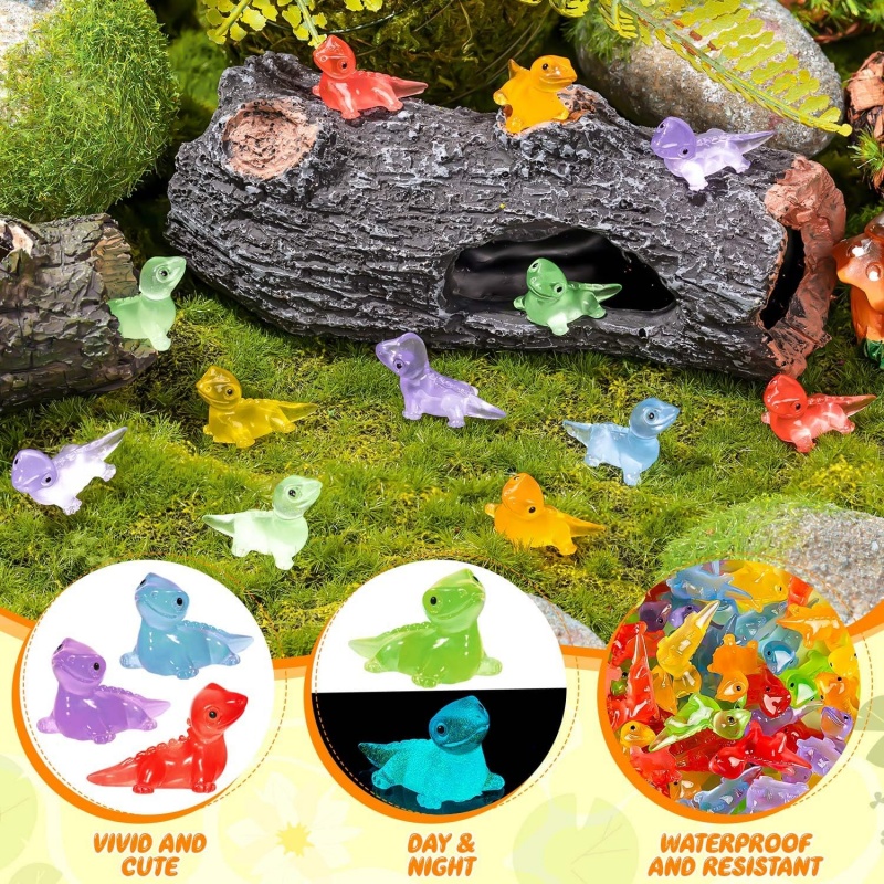 30PCS Mini Lizards Glow At Dar - огляд і ціна Model Kit Lizard