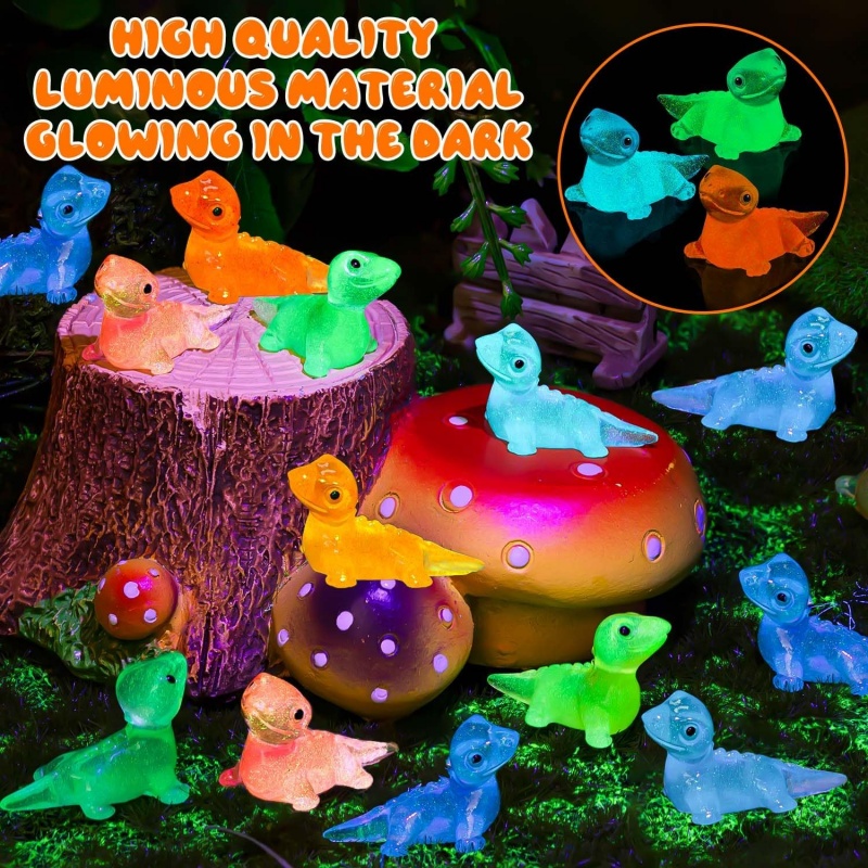 30PCS Mini Lizards Glow At Dar - огляд і ціна Model Kit Lizard